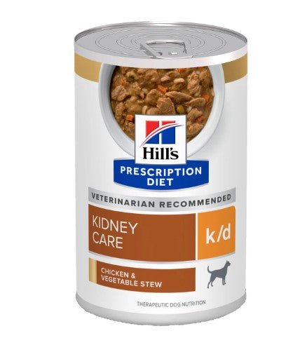 HILLS Science Diet Canine K/D Chicken and Vegetable Stew 12.5oz
