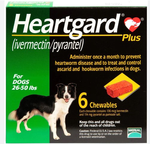 Heartgard Plus Chewable Dogs (11.7kg - 22.6kg)