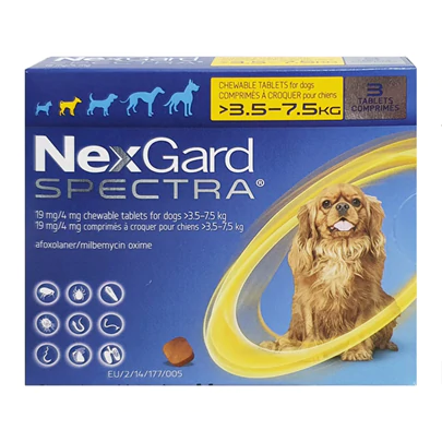 Nexgard Spectra (Dog 3.5-7.5kg)