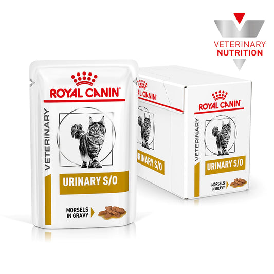Royal Canin Urinary S/O with Chicken (Gravy) Pouches (Feline) 85g x 12
